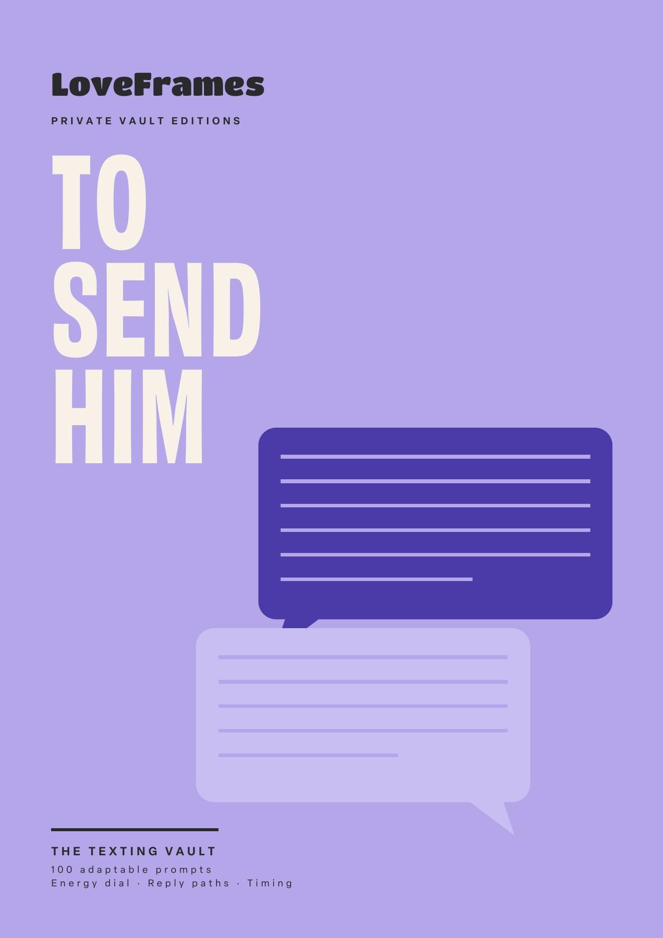 Cover art for To Send Him